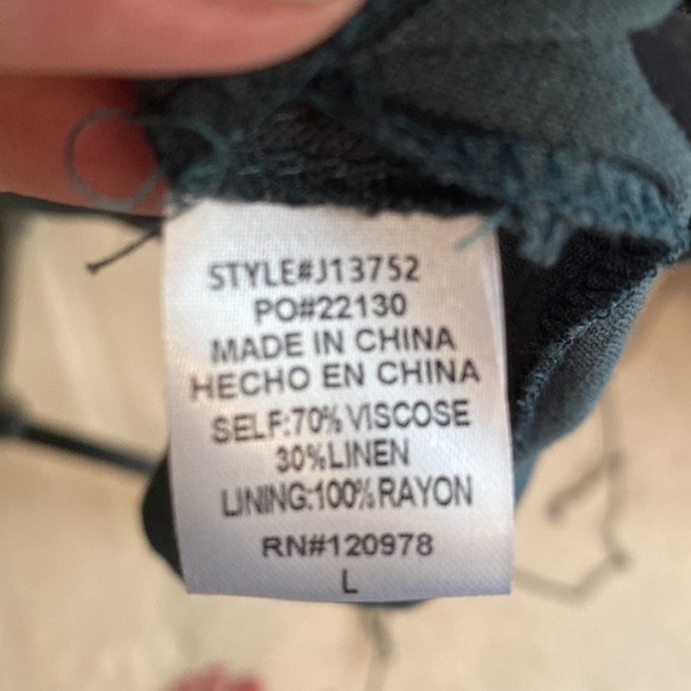 Entro - Solid Blazer Jacket With Shirred Sleeves … - image 8